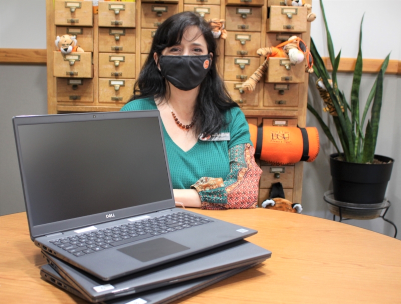 ‘Laptop lending library’ keeps ECU students connected East Central